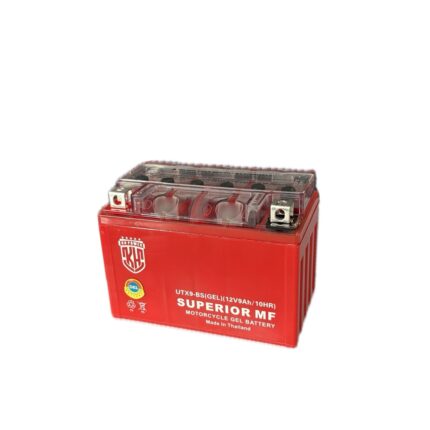 باتری موتورسیکلت 9آمپر 12ولت کوتاه خارجی(UTX9-BS)